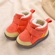 Kids Snow Boots Toddler Slippers Boys Girls Indoor House Shoes