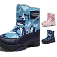 thumbnail image 1 of Kids Snow Boots for Boys Girls, Warm Lined Anti Grip Boots, Thick Winter Boots for Outdoor Snow Ice Cold Weather, 1 of 5