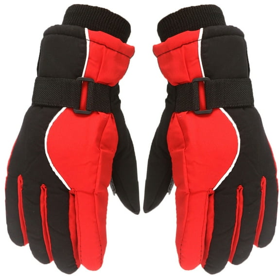 Kids Snow Gloves Ski Gloves Waterproof Winter Warm Gloves Warm Kids Snow Gloves for Child Kids Outdoor