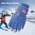 thumbnail image 1 of Kids Snow Gloves Waterproof Insulated,Kids Winter Gloves for Skiing,Snow Gloves for Kids Snowborading Girl Boy, 1 of 8