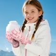 thumbnail image 1 of Kids Snow Mittens Thermal Warm Kids Gloves Waterproof Outdoor Ski Gloves for Ages 4-8 Years Boys, 1 of 7