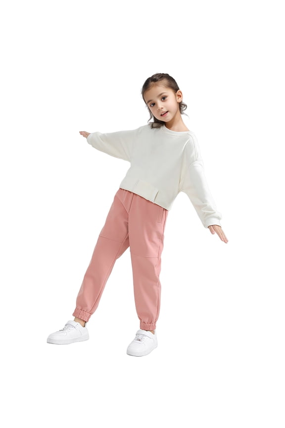 Rain Snow Pants Girls Toddler Fleece Pants Waterproof Windproof Puddle Dry Gymnastics Warm Pants for Toddler 6T
