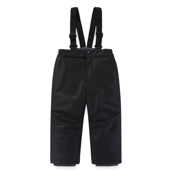 Kids Snow Pants Fleece Lined Waterproof Insulated for Boys Girls Winter Skiing Outdoor Activities Warm Windproof Trousers 5-70 Years
