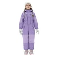 thumbnail image 1 of Kids Snow Suit Girls Boys Hooded Waterproof Insulated One Piece Ski Suit Jumpsuits Winter Outdoor Snowboarding Snowsuits, 1 of 9