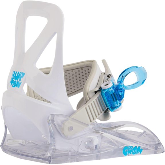 Kids Snowboard Bindings, Adjustable Fit, Easy Entry, Comfort & Support for Young Riders