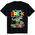 Kids So Long PreK Graduation Class 2024 Preschool Dinosaur Kids T