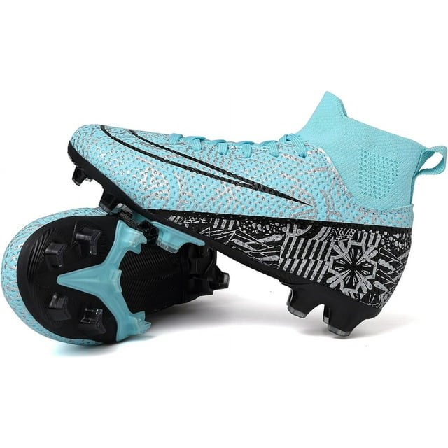 fg soccer cleats on turf