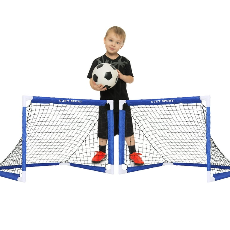Kids Soccer Goal Games & Toys  Football Net, Backyard, Indoor & Outdoor  Sports, Set of 2 