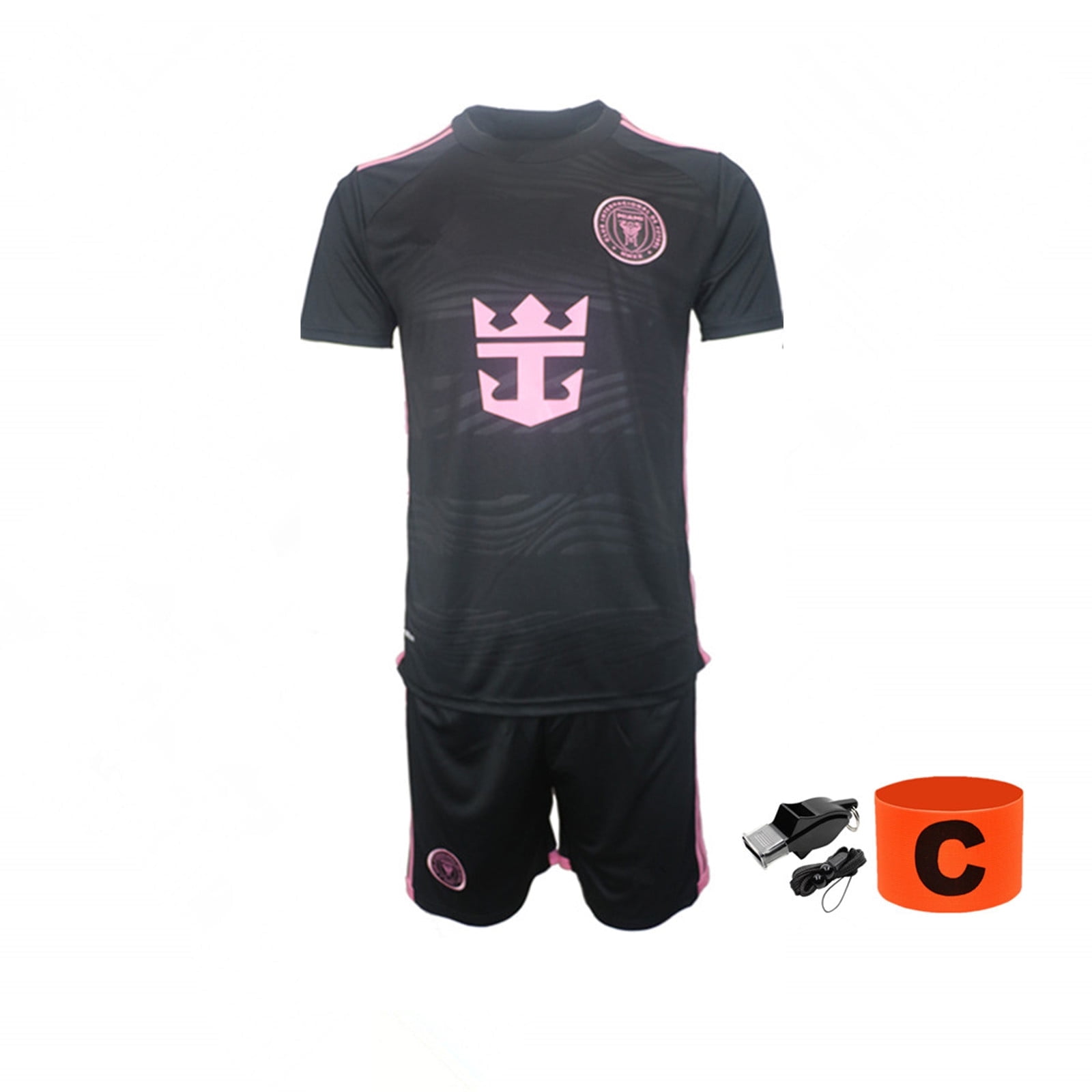 Kids Soccer Jersey FC Boys Football Uniforms for MESSI Fans - Miami