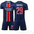 thumbnail image 1 of Kids Soccer Jersey NEW Boys Football Uniforms For BARC_OLA Fan Shirt Short Youths Girls Outfit Sets Size 10-11y, 1 of 2