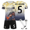 thumbnail image 1 of Kids Soccer Jersey NEW Boys Football Uniforms For BELL_INGHAM Fan Shirt Short Youths Girls Outfit Sets Size 10-11y, 1 of 2