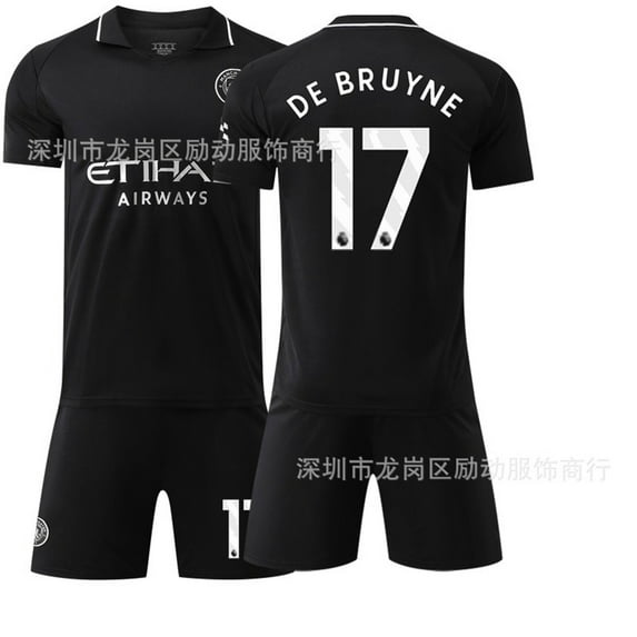 Kids Soccer Jersey NEW Boys Football Uniforms For DEBR_UYNE Fan Shirt Short Youths Girls Outfit Sets Size 10-11y