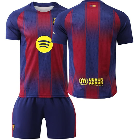Kids Soccer Jersey NEW Boys Football Uniforms For Fan Shirt Short Youths Girls Outfit Sets Size 6-7y