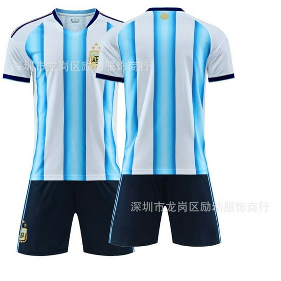 Kids Soccer Jersey NEW Boys Football Uniforms For Fan Shirt Short Youths Girls Outfit Sets Size 6-7y
