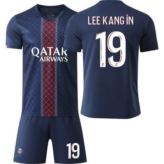 Kids Soccer Jersey NEW Boys Football Uniforms For Fan Shirt Short Youths Girls Outfit Sets Size 7-9y