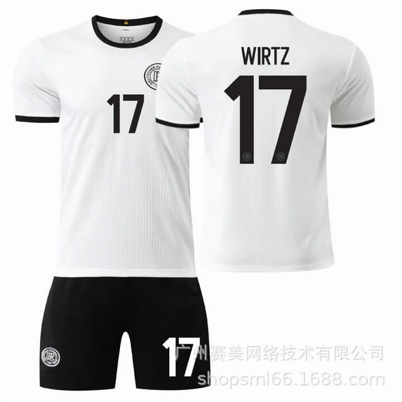 Kids Soccer Jersey NEW Boys Football Uniforms For Fan Shirt Short Youths Girls Outfit Sets Size 7-9y