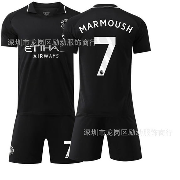 Kids Soccer Jersey NEW Boys Football Uniforms For MA_RMOUSH Fan Shirt Short Youths Girls Outfit Sets Size 2-3y