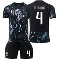 thumbnail image 1 of Kids Soccer Jersey NEW Boys Football Uniforms For MI_NJAE Fan Shirt Short Youths Girls Outfit Sets Size 6-7y, 1 of 2