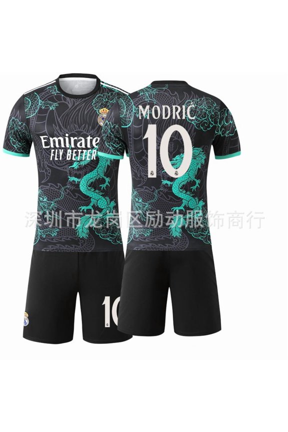 Kids Soccer Jersey NEW Boys Football Uniforms For MO_DRIC Fan Shirt Short Youths Girls Outfit Sets Size 2-3y