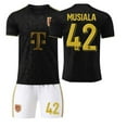 thumbnail image 1 of Kids Soccer Jersey NEW Boys Football Uniforms For MU_SIALA Fan Shirt Short Youths Girls Outfit Sets Size 12-13y, 1 of 2