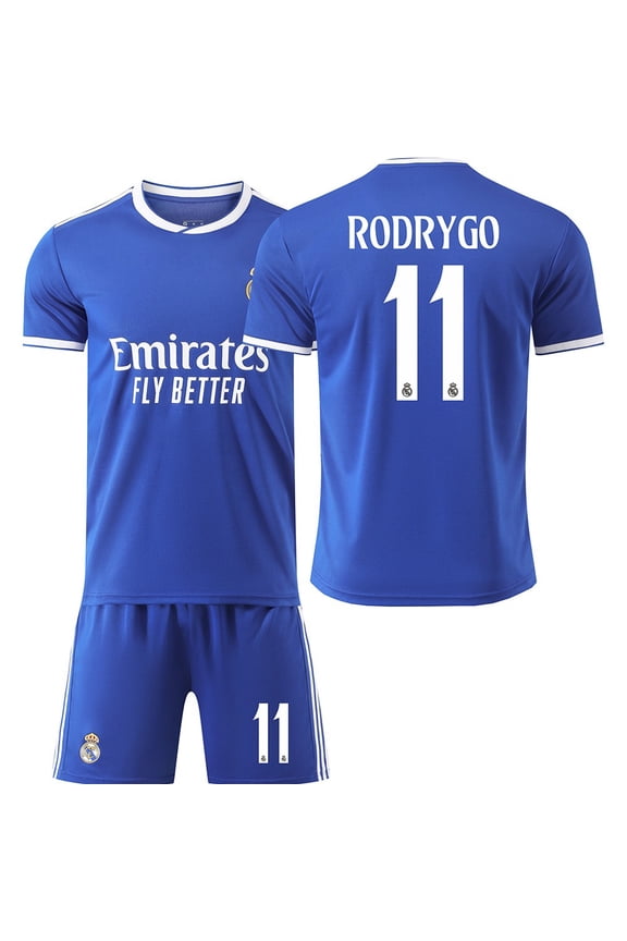 Kids Soccer Jersey NEW Boys Football Uniforms For RODR_YGO Fan Shirt Short Youths Girls Outfit Sets Size 12-13y