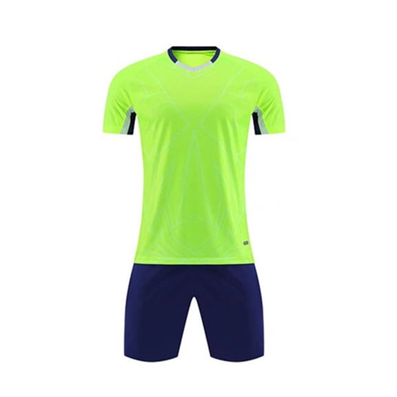 Kids Soccer Jersey Sports Team Training Shirt and Shorts Uniform