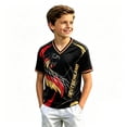 thumbnail image 1 of Kids Soccer for Boys Girls Germany Football Training Shirt Uniform Sport Casual T Shirt for Germany Soccer Fans 3-16Y, 1 of 4