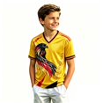 thumbnail image 1 of Kids Soccer for Boys Girls Germany Football Training Shirt Uniform Sport Casual T Shirt for Germany Soccer Fans 3-16Y, 1 of 4