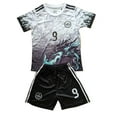 thumbnail image 1 of Kids Soccer Jerseys Sports NO.9 Fan Set Youth Football Shirt Practice Outfits Boys Training Uniforms, 1 of 7
