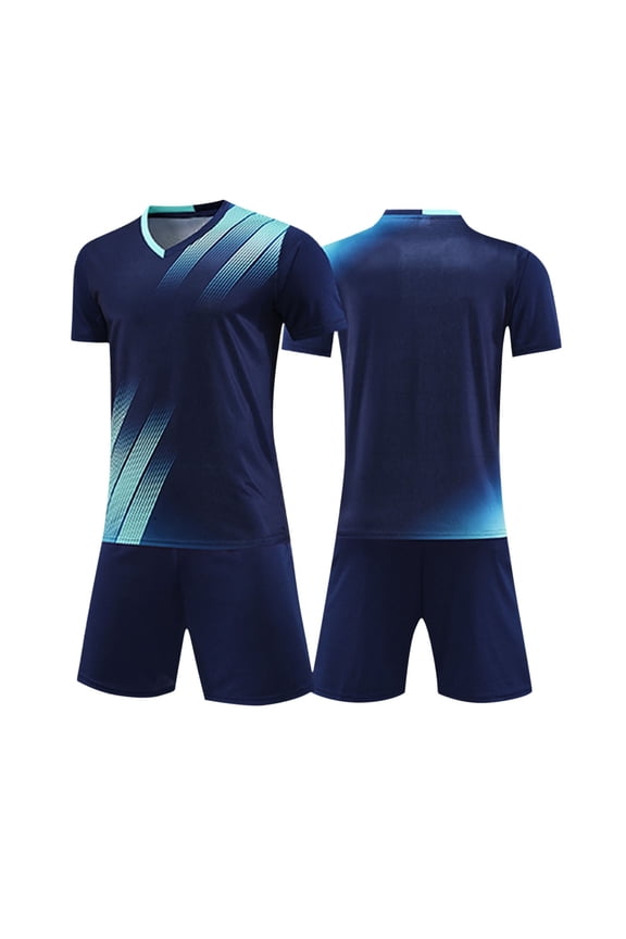 Kids Soccer Jerseys for Boys Girls Training Outfit Team Uniform Athletic Shirts Sportswear Kit