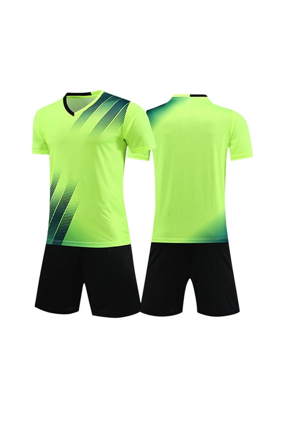 Kids Soccer Jerseys for Boys Girls Training Outfit Team Uniform Athletic Shirts Sportswear Kit