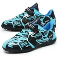 thumbnail image 1 of Kids Soccer Shoes Athletic Outdoor Football Cleats Athletic Firm Ground Comfortable Court Spikes, 1 of 9