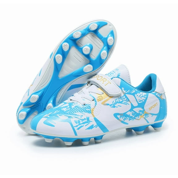 Kids Soccer Shoes Athletic Outdoor Football Cleats Athletic Firm Ground Comfortable Court Spikes