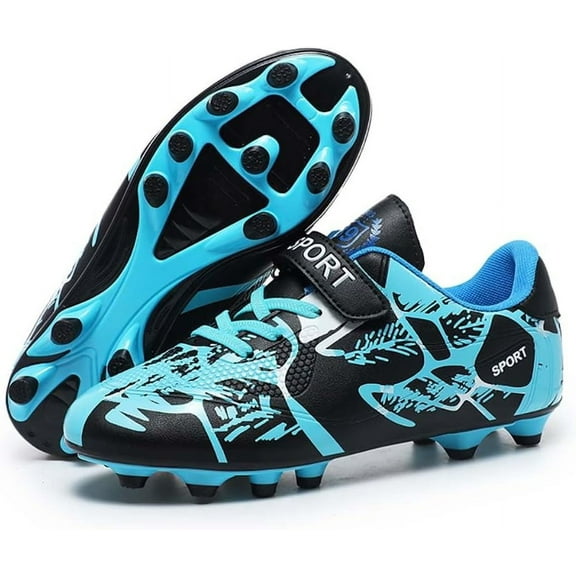 Kids Soccer Shoes Athletic Outdoor Football Cleats Athletic Firm Ground Comfortable Court Spikes