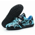 thumbnail image 1 of Kids Soccer Shoes Athletic Outdoor Football Cleats Athletic Firm Ground Comfortable Court Spikes, 1 of 10