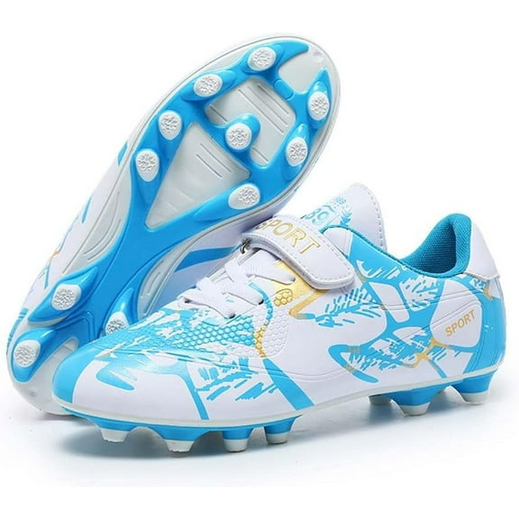 Kids Soccer Shoes Athletic Outdoor Football Cleats Athletic Firm Ground Comfortable Court Spikes