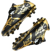 Kids Soccer Shoes Athletic Outdoor Football Cleats Athletic Firm Ground Comfortable Court Spikes