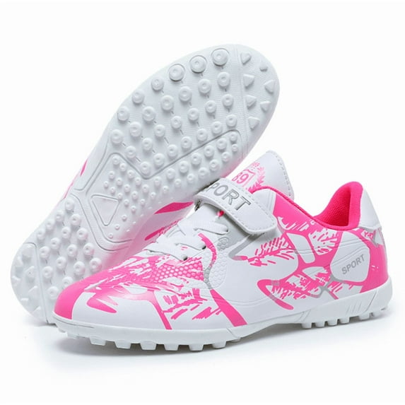Kids Soccer Shoes Athletic Outdoor Football Cleats Athletic Firm Ground Comfortable Court Spikes