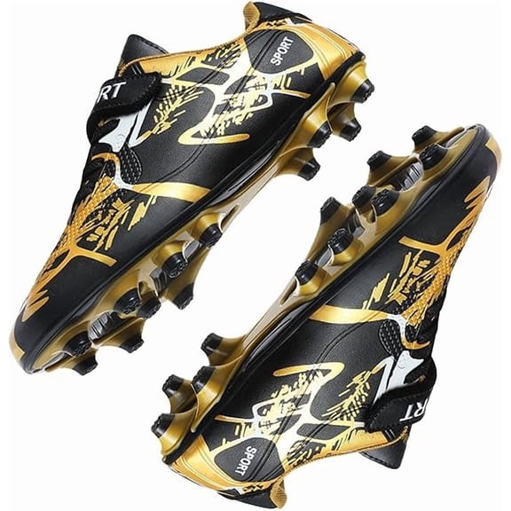 Kids Soccer Shoes Athletic Outdoor Football Cleats Athletic Firm Ground Comfortable Court Spikes