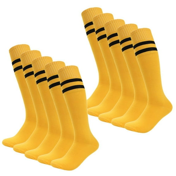 Kids Soccer Socks 4 Pack Boys Girls Cotton Team Socks Teens Children Soccer Socks