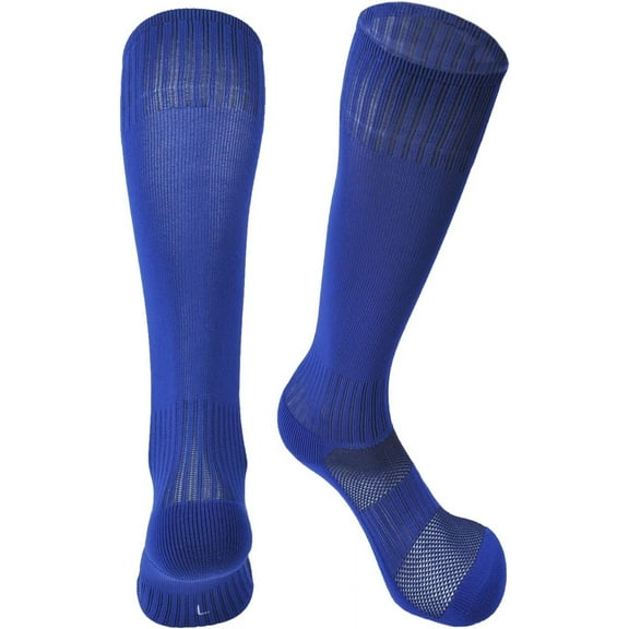 Kids Soccer Socks Baseball Socks with Cushioned Sole Knee High Socks for Youth Boys Girls