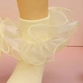 thumbnail image 1 of Kids Sock Lace Slim Pure Color Combed Edge Socks For Children Dance Style Student Socks 6 18 Years Old, 1 of 2