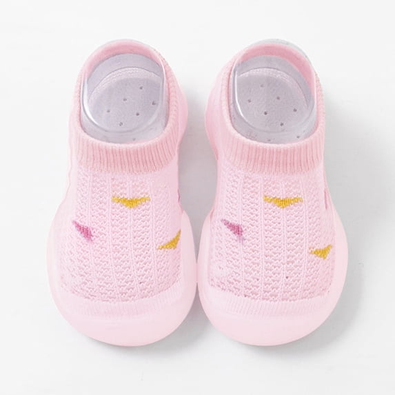 Kids Sock Shoes Anti Baby First Walking Shoes Soft Sole Sneakers Cotton Toddler Shoes Toddler Shoes for Boys 12-18 Months
