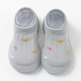 thumbnail image 1 of Kids Sock Shoes Anti Baby First Walking Shoes Soft Sole Sneakers Cotton Toddler Shoes Toddler Shoes for Boys 12-18 Months, 1 of 3