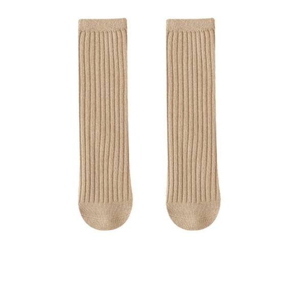 Kids Sock Unisex Funny Casual Crew Socks for Boys and Girls Toddler Dress Solid Color