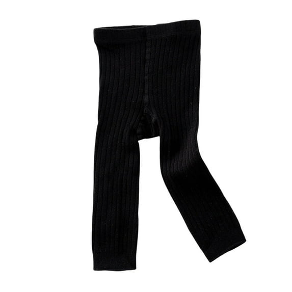 Kids Socks - Kids Tights Vertical Strip Pants Spring and Autumn Double Needle Baby Tights, Toddler Socks,Color: Black Size: 4-6 years