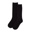 thumbnail image 1 of Kids Socks, School Season Solid Color Knee High Warm And Comfortable Stockings Children's Stocks For Kids Boys And Girls, Girls' Socks(Black,2-4 Years), 1 of 4
