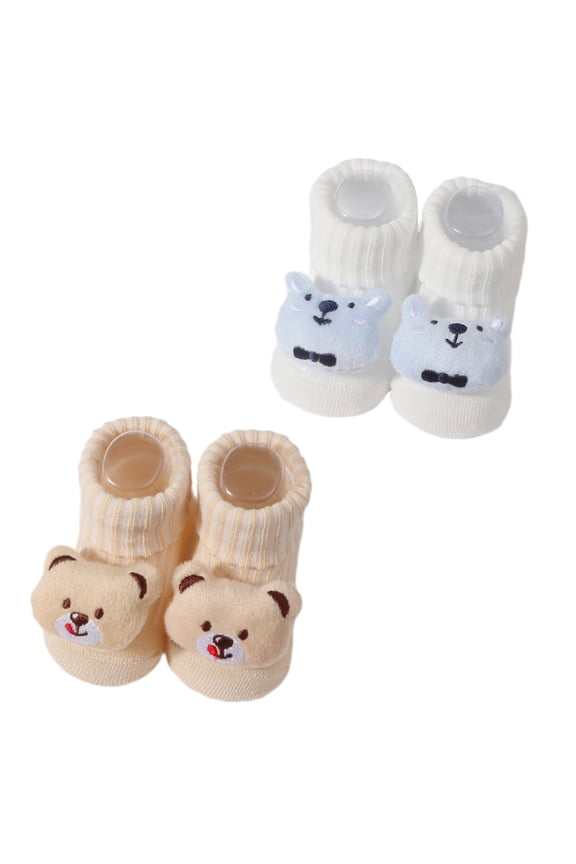 Kids Socks with Cartoon Pattern Ankle Socks for Infant Newborns Soft Breathable Cotton Socks Knitted Socks