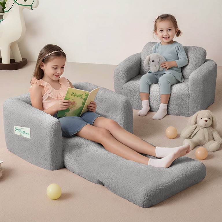 Dwinguler Kids Sofa Wood Brown Enfants Fauteuil
