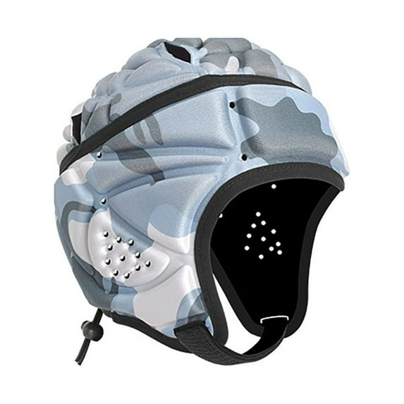 Kids Soft Shell Football Helmet Scrum Cap 7v7 Rugby Helmet Foam Cotton Protective Soft Padded Headgear Autism Surf Flag Football Helmet Youth Kids